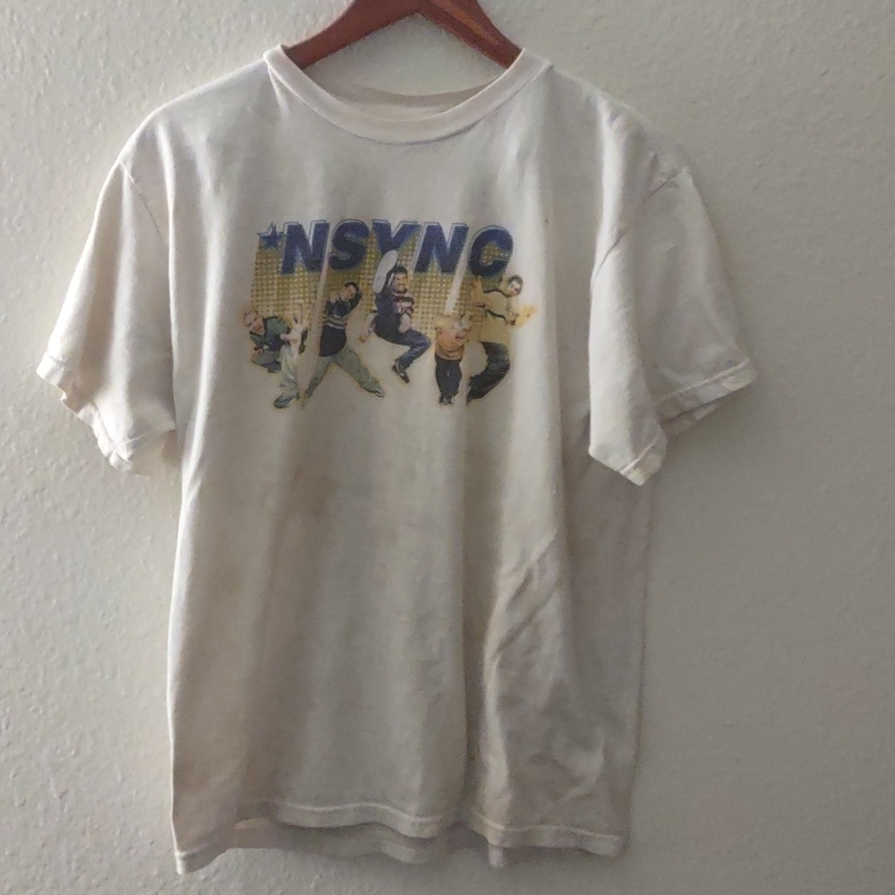 VERY USED NSYNC SHIRT